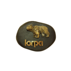 ЛМ Магнит Медведь, подставка из эпоксидной смолы - Сувенирная фабрика